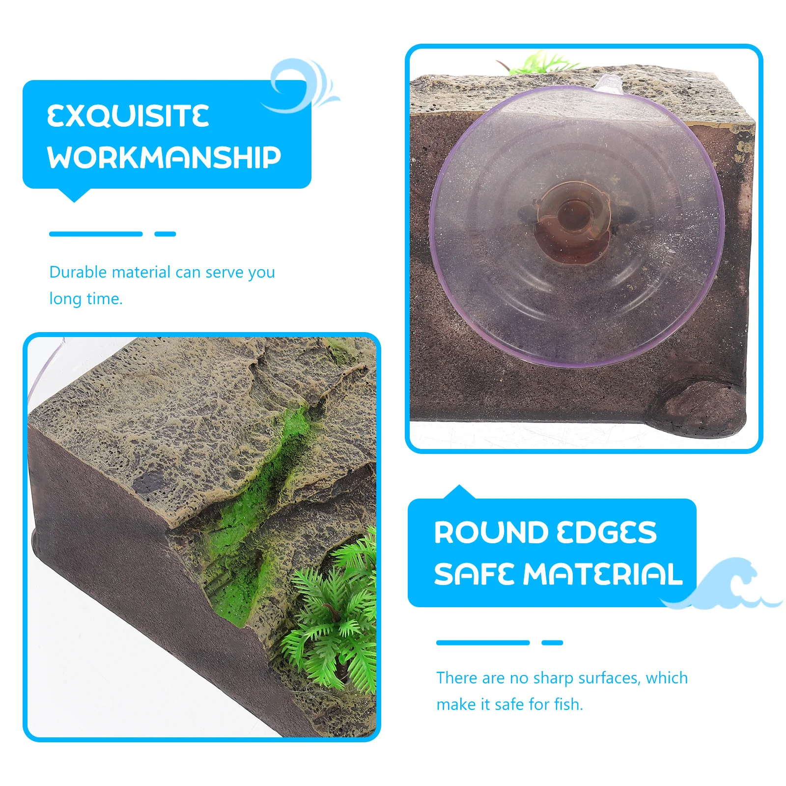 

Aquarium Resin Turtle Sunning Platform Reptile Simulation Cave Platforms Not Easy to Fade Unique Design for Climbing Basking