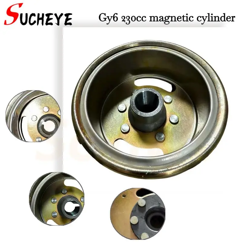 

Высокое качество картинг Gy6 230cc мотоцикл магнитный генератор катушка магнитный цилиндр маховик ротор статора