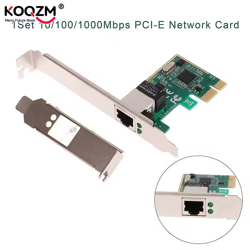 1000Mbps Gigabit Ethernet PCI Express PCI-E Network Card 10/100/1000M RJ-45 RJ45 LAN Adapter Converter Network Controller Похожие на AliExpress