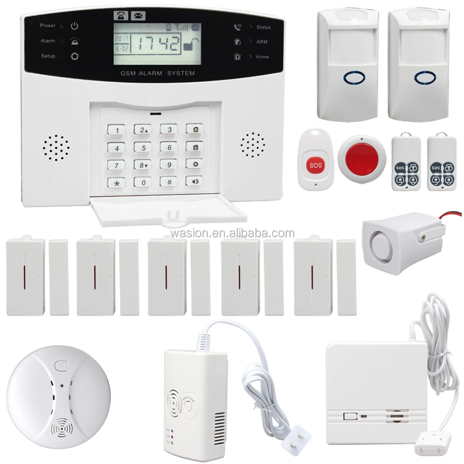 

OEM 99+4 defense zones Smart GSM Home House Burglar Anti-theft Security Protection Alarm System