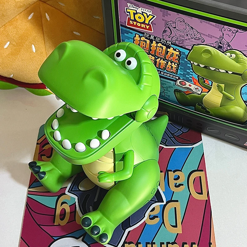 

История игрушек, фигурки Рекса, игрушки, кусающий палец, розыгрыш, милый держатель, страшный стол, украшенный день рождения, Хэллоуин, детская вечеринка, игра, подарок