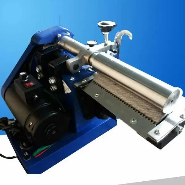 Automatic Gluing Machine 160mm Yellow Rubber Petrol Rubber Roller On Plastic Machine Use For Surface Coating With Glue