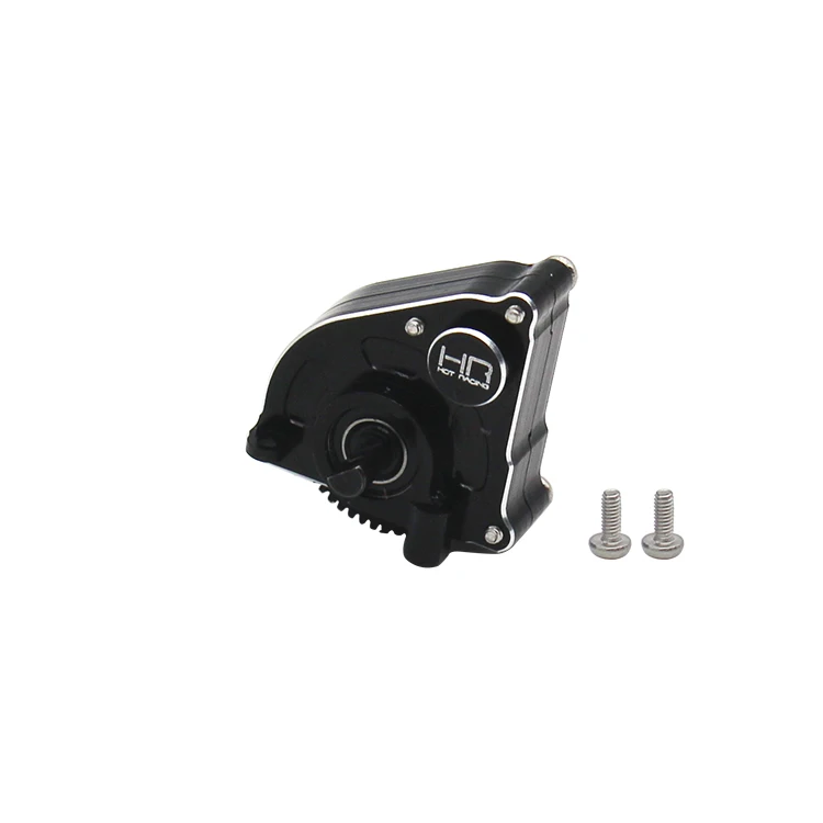 HR Aluminum Front Overdrive Trans for SCX24 (hardened steel, full bearings, 2.68 front/3.12 rear, C10/Deadbolt/all, black grease