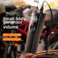 LOBOO CP06 Motorcycle The Air Pump Mini Portable Motorcycle Bicycle Inflatable Tire Pressure Intelligent and Accurate Detection