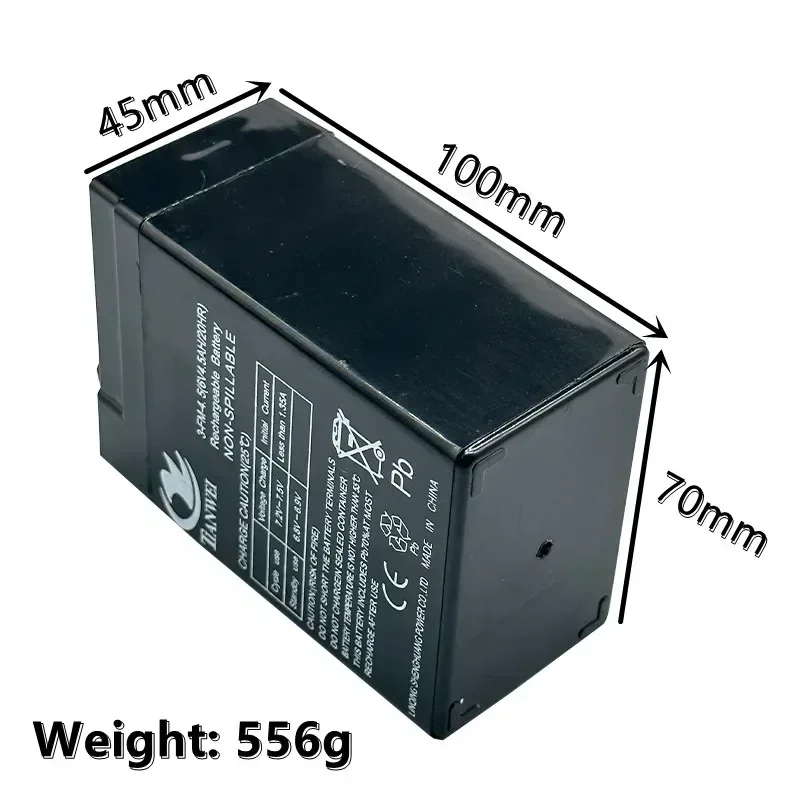 New 6V Lead-acid Battery 4500mAh for Children\'s Electric Cars, Toys, Cars, Motorcycles, Baby Strollers, Battery Batteries