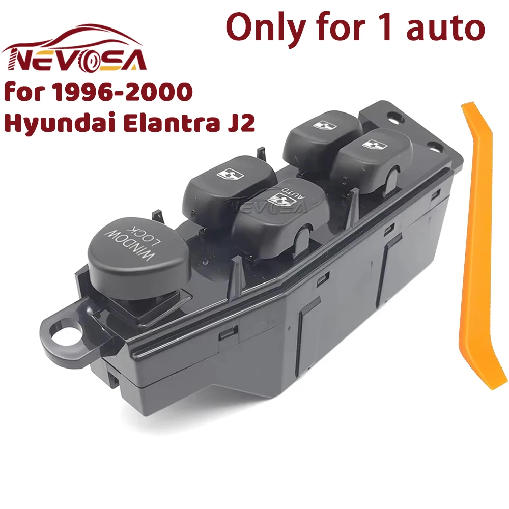 Fensterheber-Steuerschalter für Hyundai Elantra J2 1996 1997 1998 1999 2000 9357029050 Linkslenker 93570-29050 – Detail 6