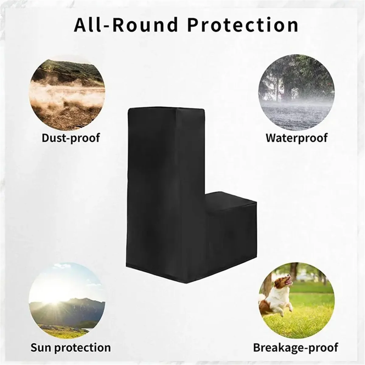 

ABME Exercise Bike Cover Indoor Cycling Protective Cover Waterproof Cover Exercise Workout Dustproof Cover 140x64x165cm
