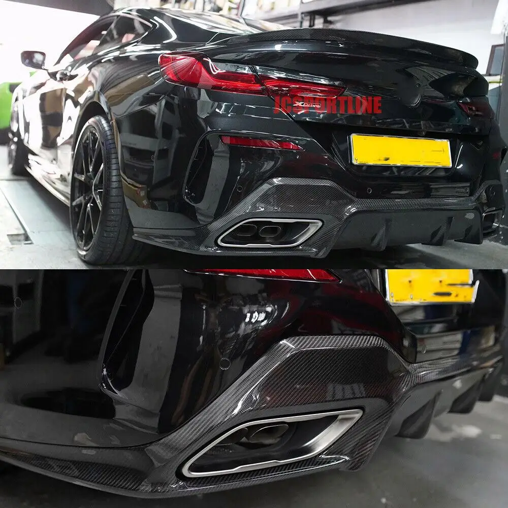 

Carbon Fiber Rear Bumper Diffuser Lip for BMW 8 Series G14 G15 M850i M-Sport 2018-2022 Performance Racing Style Auto Part