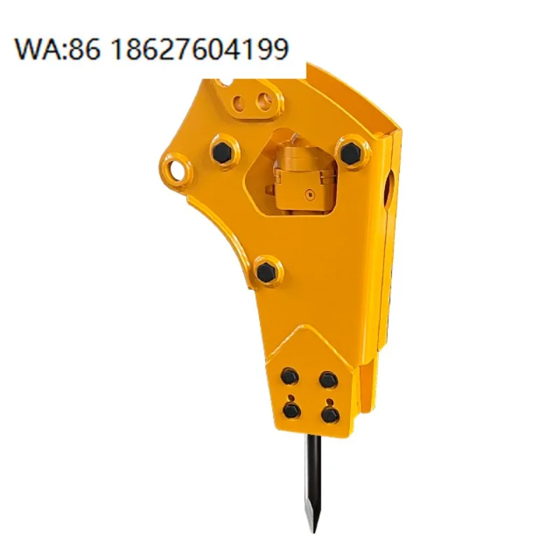 Martillo Hidráulico de Alta Calidad, Sistema Totalmente Hidráulico, 3-8 Toneladas, MSB250 R75, para Retroexcavadora