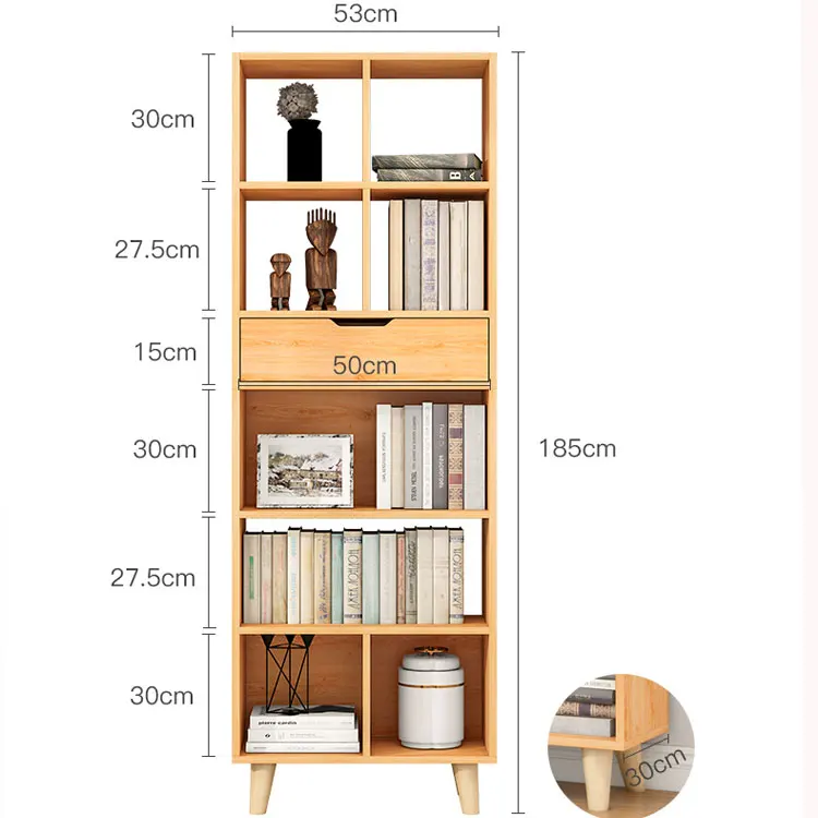 Лидер продаж 2018, деревянная маленькая книжная полка, книжный шкаф для дома