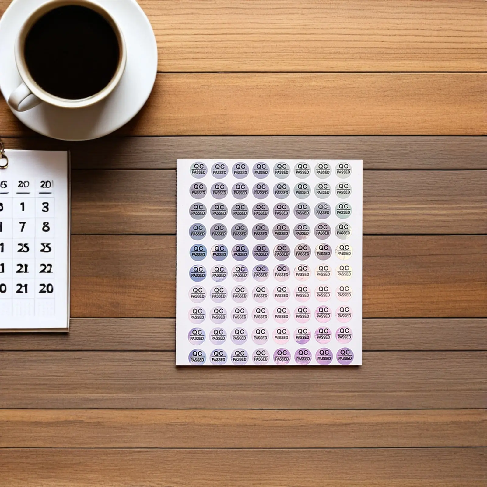 

1600Pcs Passed Labels Stickers Qc Approved Quality Inspection Tags for Status Identification Uv Resistant