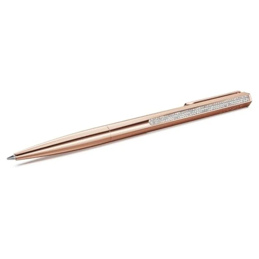 

Crystal Shimmer ballpoint pen, Rose gold tone, Rose gold-tone finish