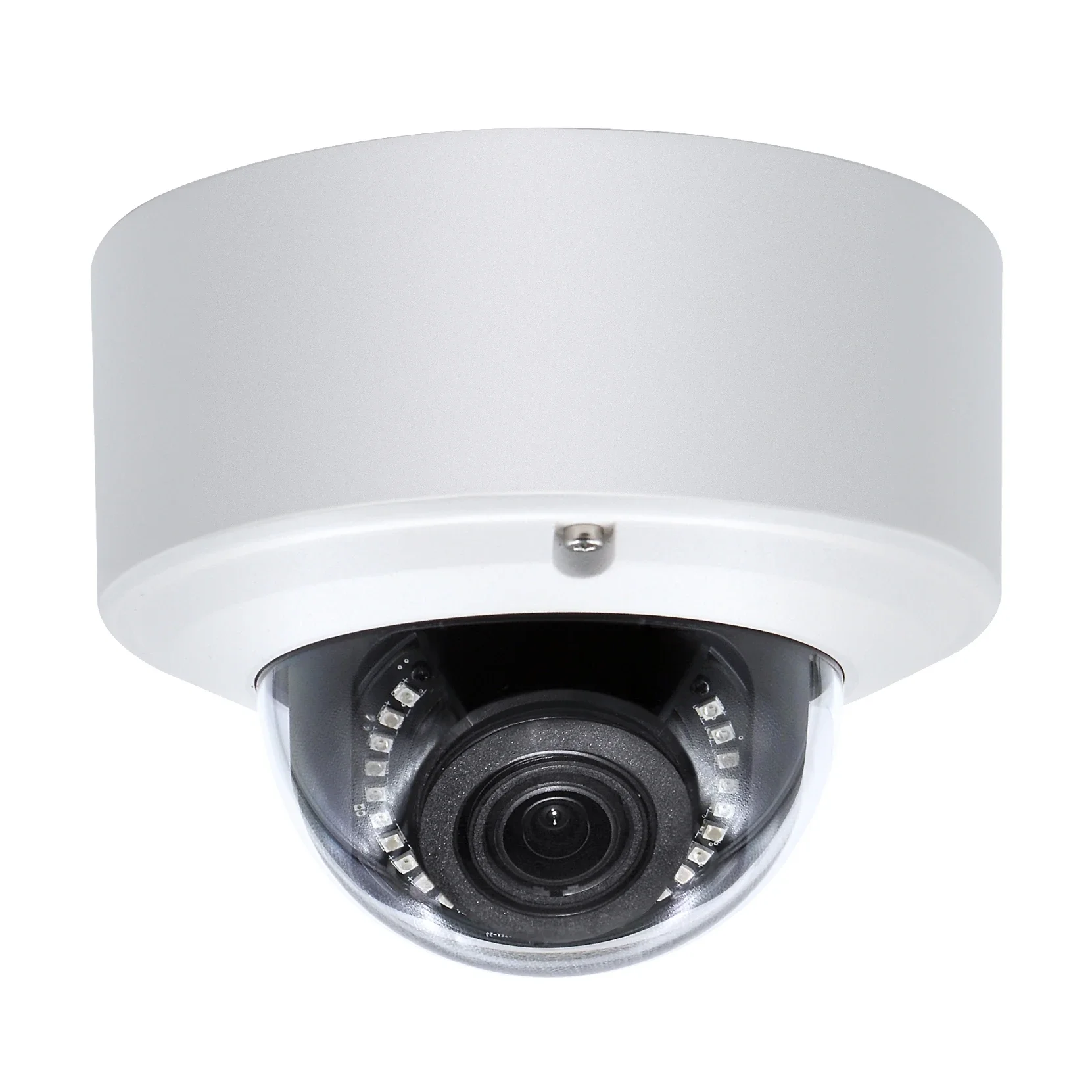 IK10 Vandalproof Dome Human Body and Vehicle Detection 4K 8MP Ip Camera , with 2.8-12mm Motorized Zoom and Auto Focus Lens