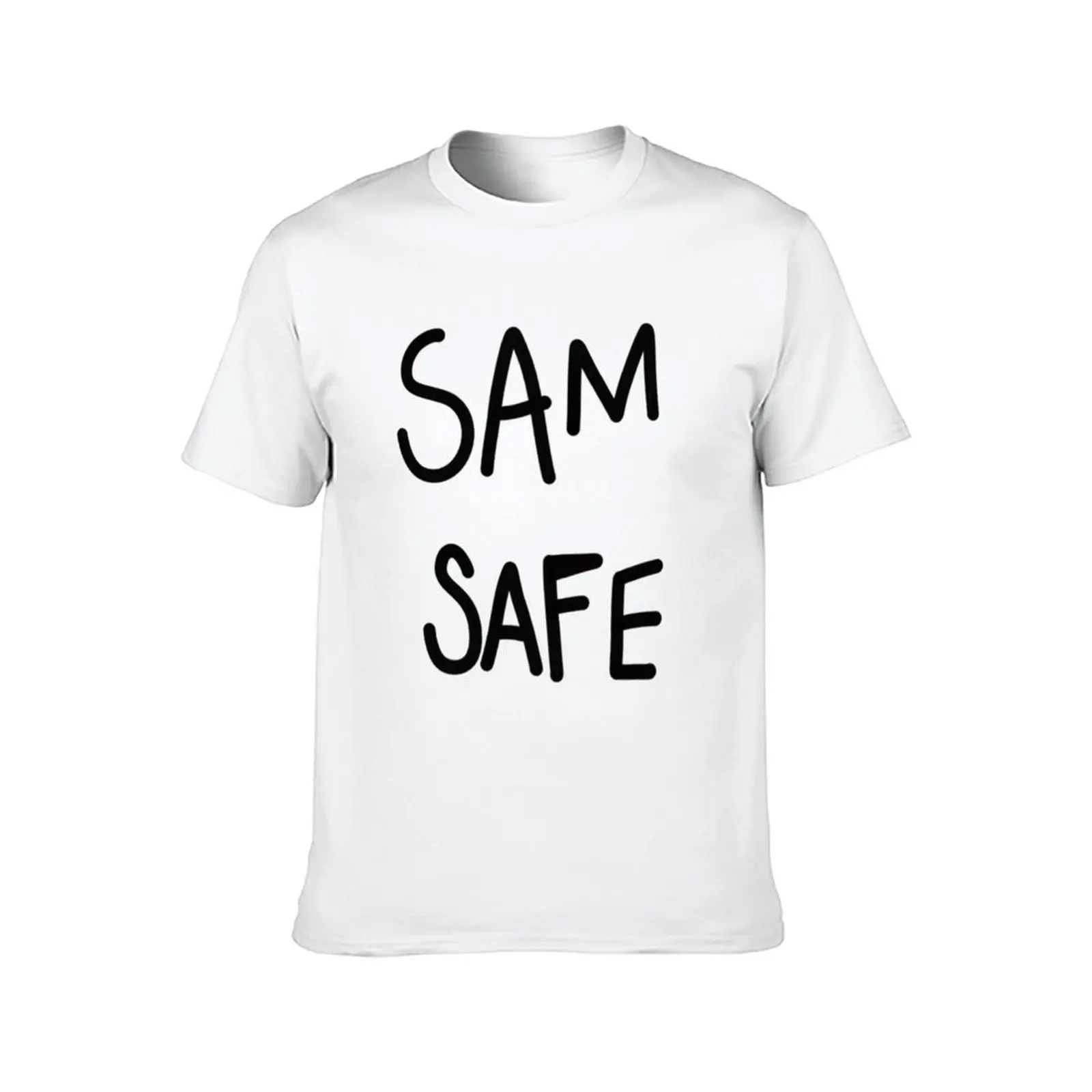 اقتباس?_nbsp_Sam Safe_nbsp_؟ مستوحاة من تريفور من ′Ghosts' CBS Premium تي شيرت رجالي تي شيرت صيفي #2