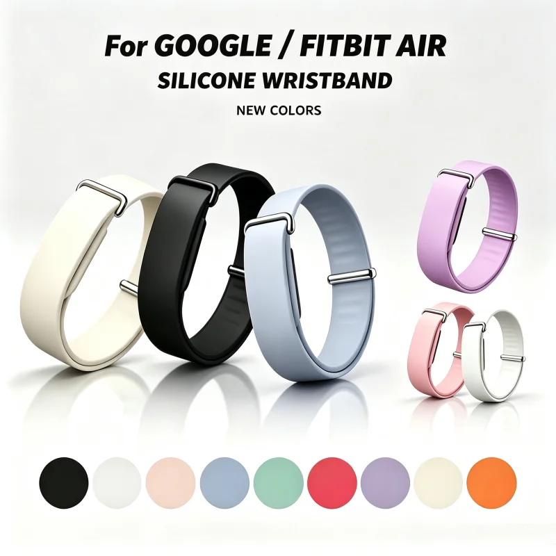 Watch Accessories - Yumuşak Silikon Yedek Bant Google Fitbit