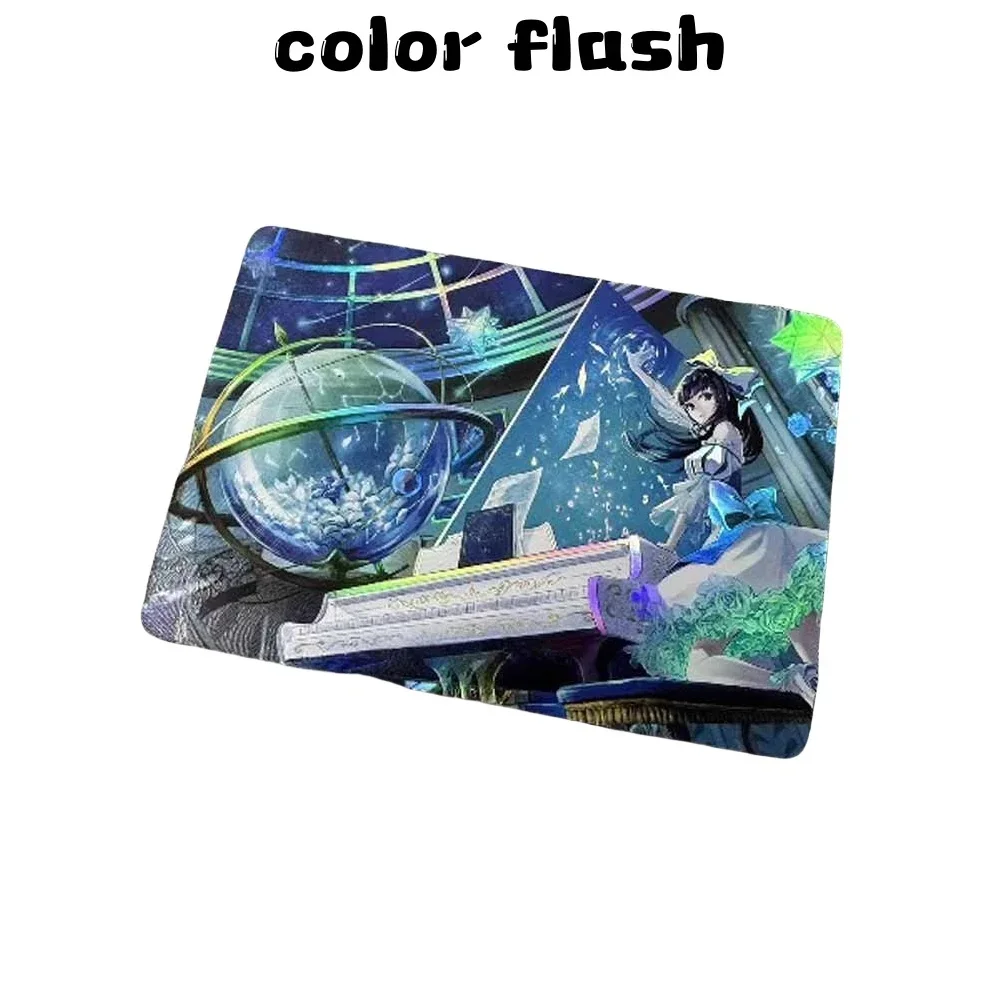 

DIY Pianist Original Series Color Flash Cat's Eye Flash Anime Peripheral Game Collection Card Holiday Gift for Children