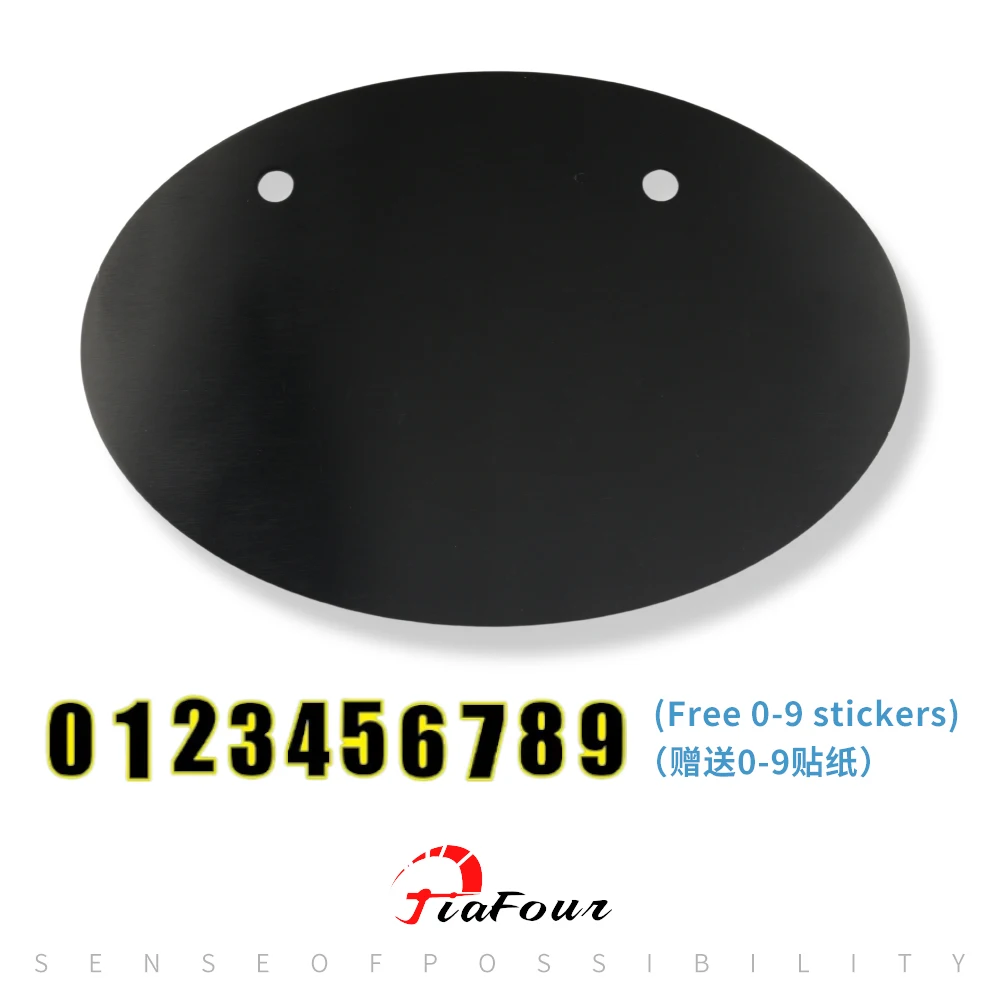 Competition Number Plate For Vitpilen 125 250 401 Svartpilen 401 250 125 2024-2025 DIY License Number Plate