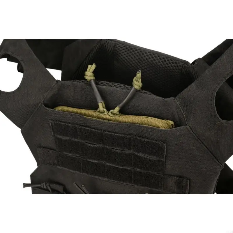 

Tacticals Admin Pocket Two-Way Zips Insert Double Zipper Panel Storage