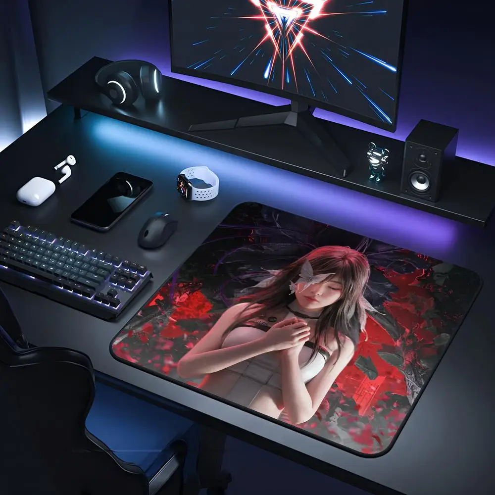 Once Human Mouse Pad Gaming Laptops Keyboard Mat Deskmat Pc Accessories Desk Protector Mousepad Gamer Mats Anime Mause Pads