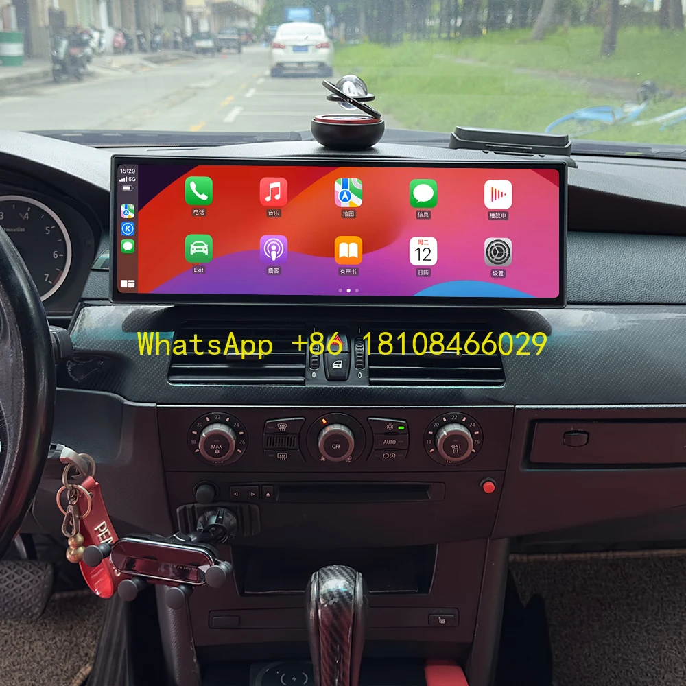

14,9 "Android 13 Автомобильный радиоприемник для BMW 5 серии E60 E61 2003-2010 NBT EVO CIC GPS Мультимедийный стереофонический плеер Carplay QLED 4K Экран
