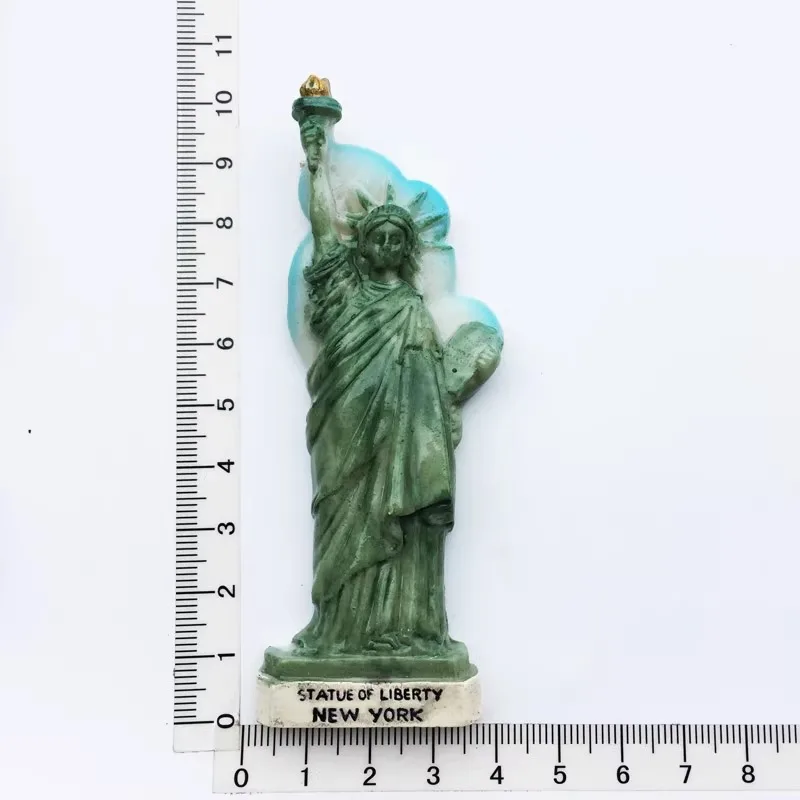 

3d American statue of Liberty design Creative refrigerator magnet travel souvenirs craft gifts