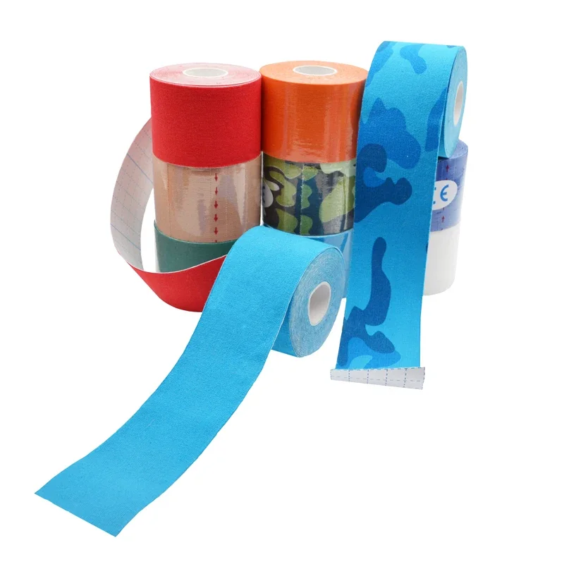 20 Pcs Good Quality Kinesiotape Athletic Tapes Kinesiology Tape Sport Taping Strapping Football Exercise Knee Brace Compression