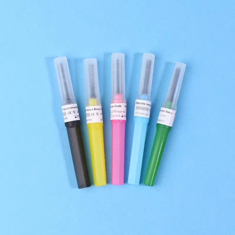 10Pcs Disposable Direct Insertion Blood Collection Needle Pet Vein Blood Collection Device