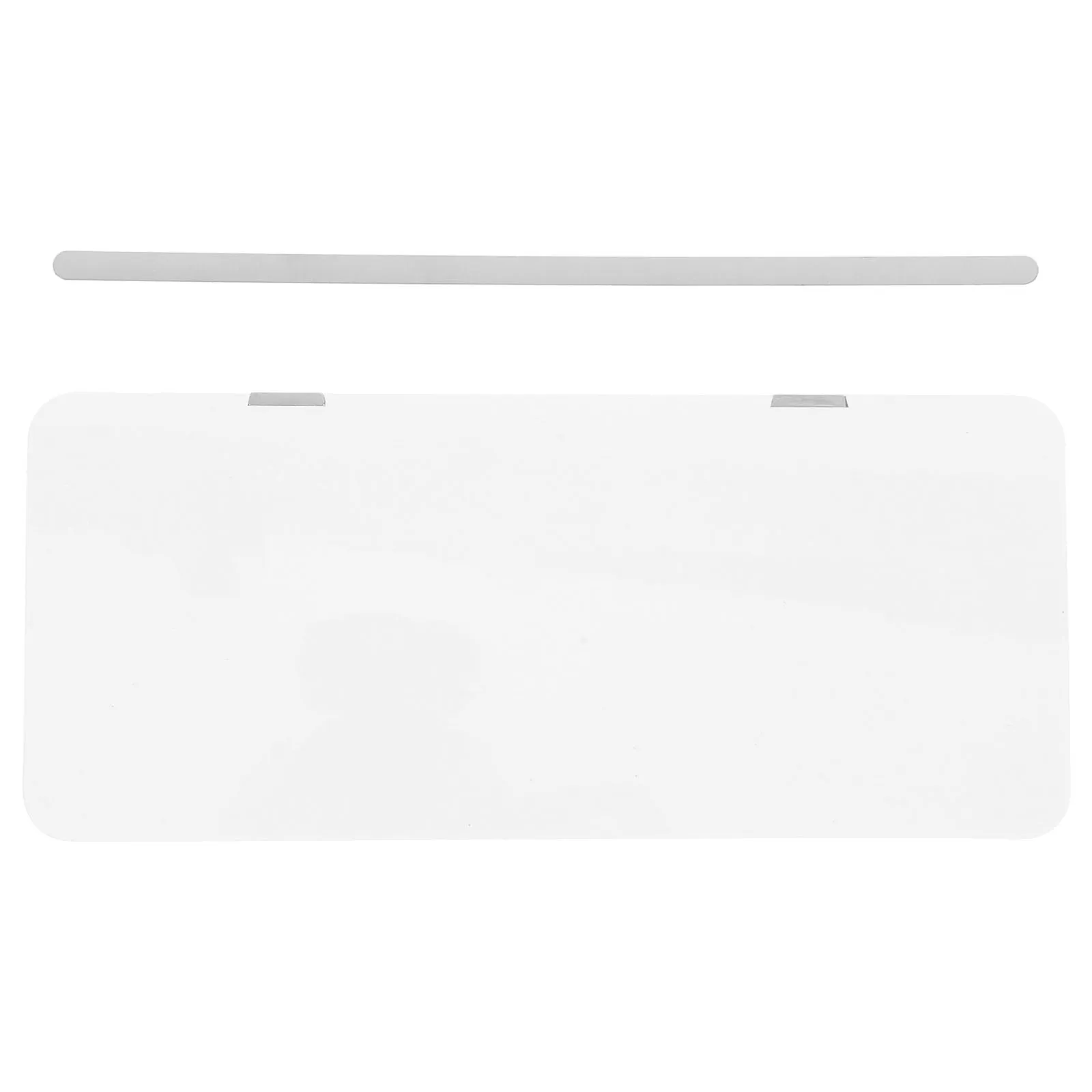 Blocco note per monitor magnetico, pannello per messaggi cancellabile, attacco laterale per schermo del computer, accessori da scrivania per ufficio