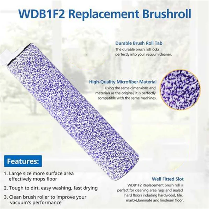جودة عالية-لسمك القرش WDB1F2 Hydrovac AW201 AW302 WD201 WD100 WD200 WD101 WD200C مكنسة كهربائية Brushroll تصفية حزمة استبدال