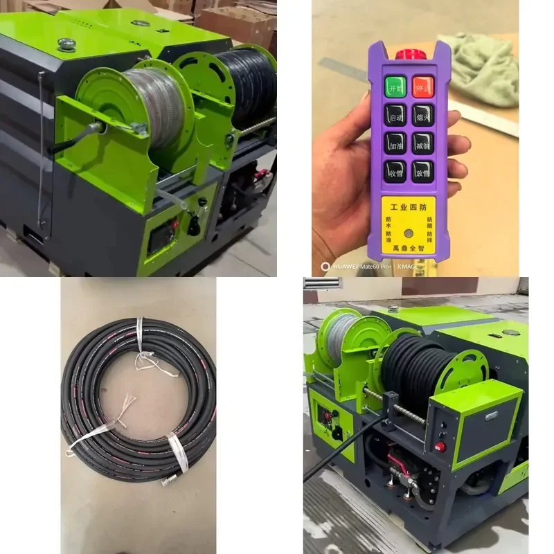 SFW Certificate Chawtec 37HP 45L/MIN Sewer Cleaning Industrial Grade Sewer Drainage Pipe High Pressure Cleaning Drain Pipe
