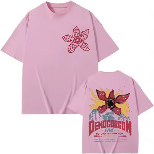 Eddie Munson The Demogorgon T-shirt Cannibal Flower Monster Graphic T Shirts Men Women Clothing Gothic Fashion Vintage T-shirts - Image 6