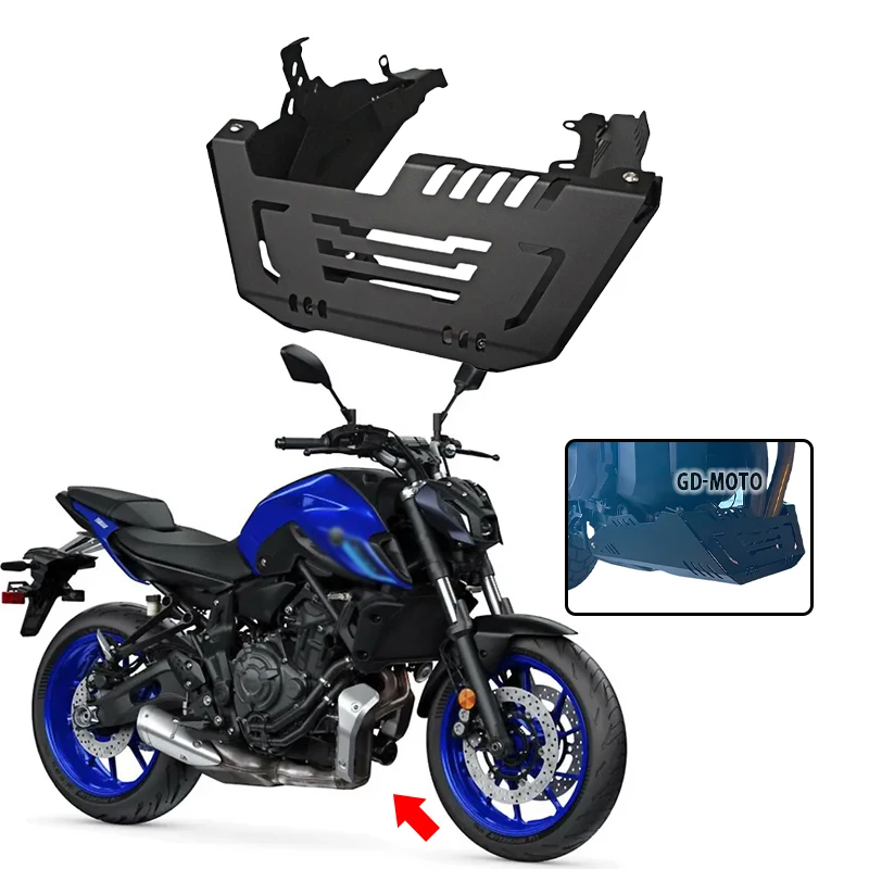 

For YAMAHA MT07 MT 07 FZ07 FZ-07 2014-2022 XSR700 XSR 700 Motorcycle Accessories Skid Plate Bash Frame Guard Protection Cover