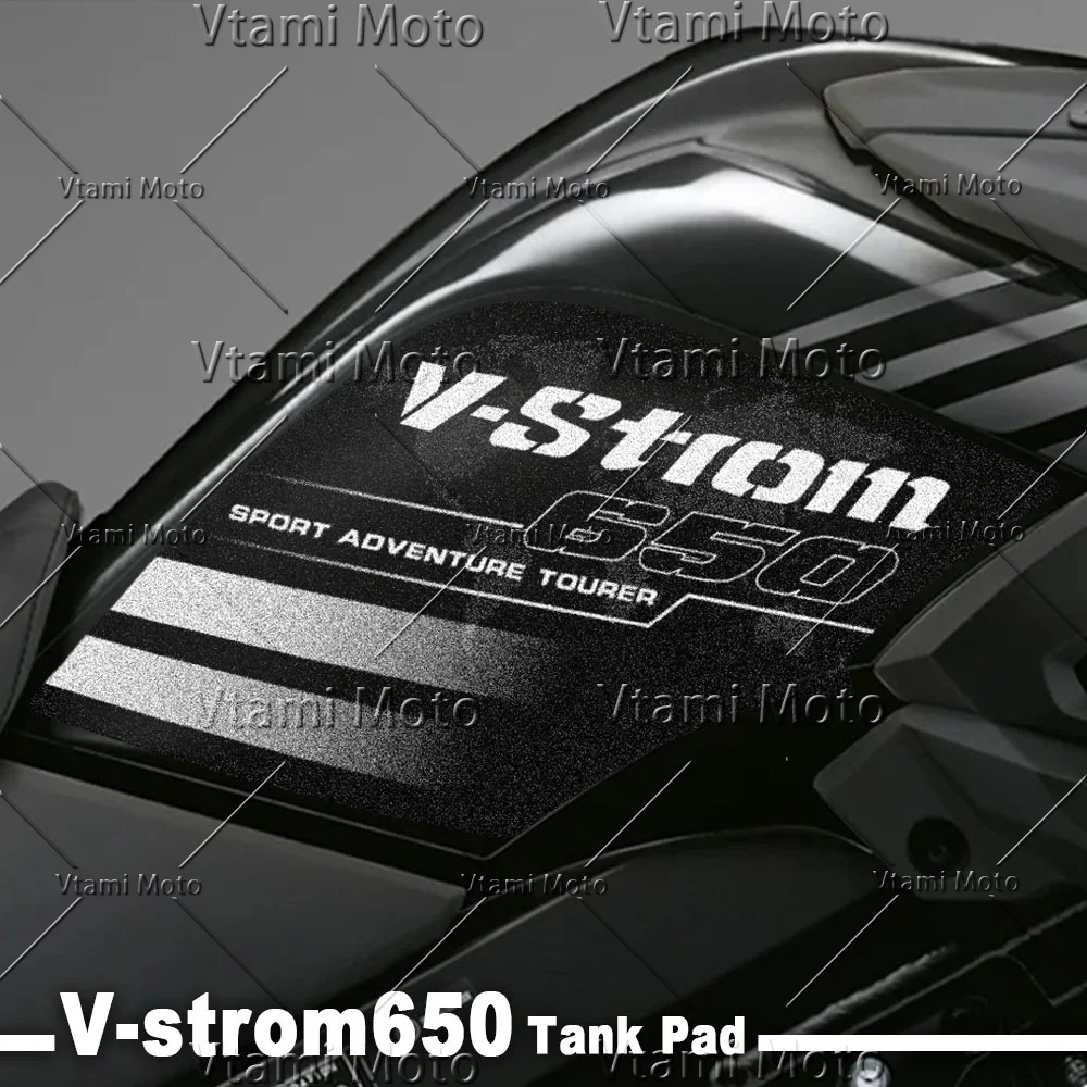 V-STROM 650 Vstrom 650 DL650 XT 650XT, almohadilla de tanque de combustible para motocicleta, pegatina antideslizante, pegatina de protección lateral de tanque 2017-2024 2023