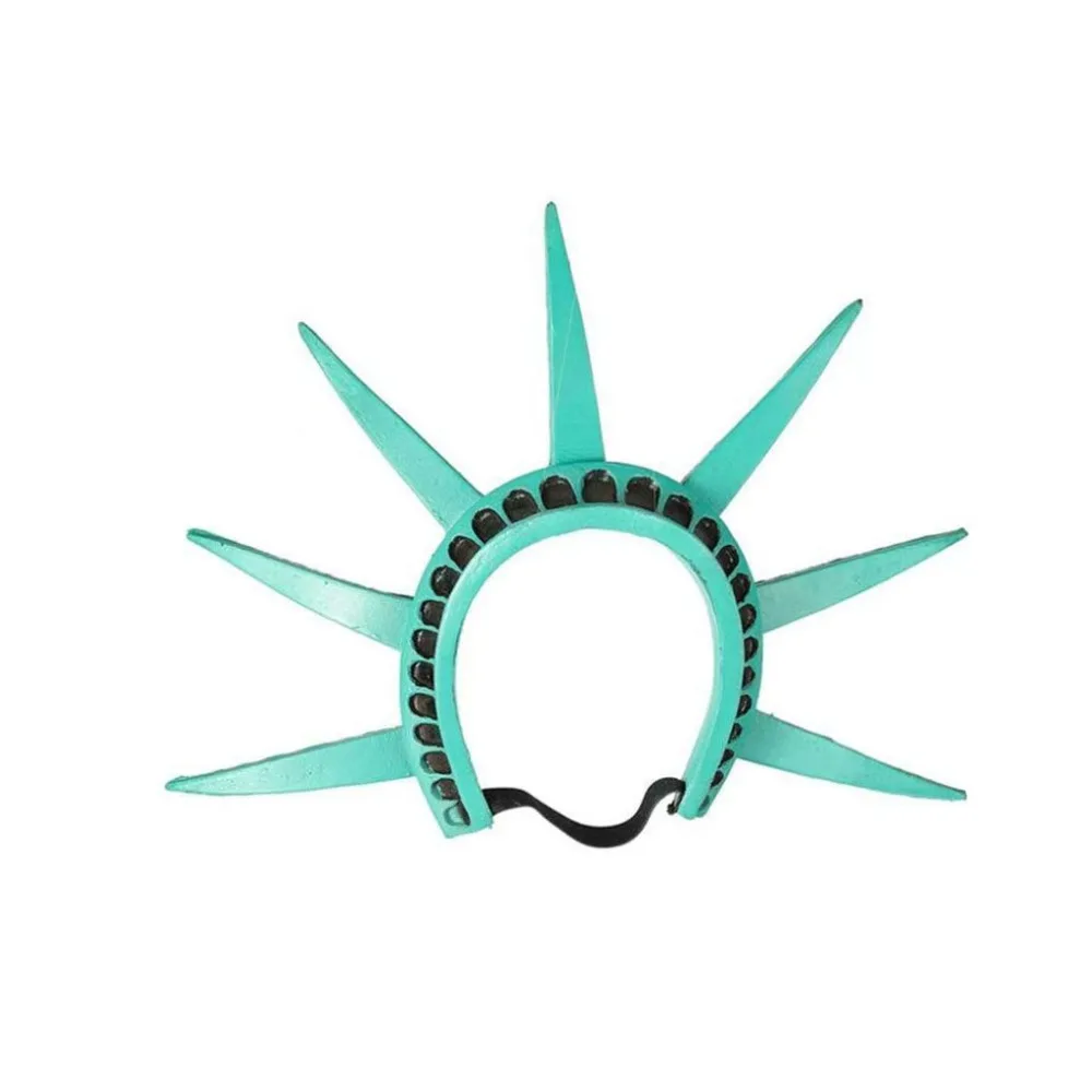 

Luminous Freedom Statue Headband Torch Costume Accessory Statue of Liberty Props Photography Prop Masquerade Party