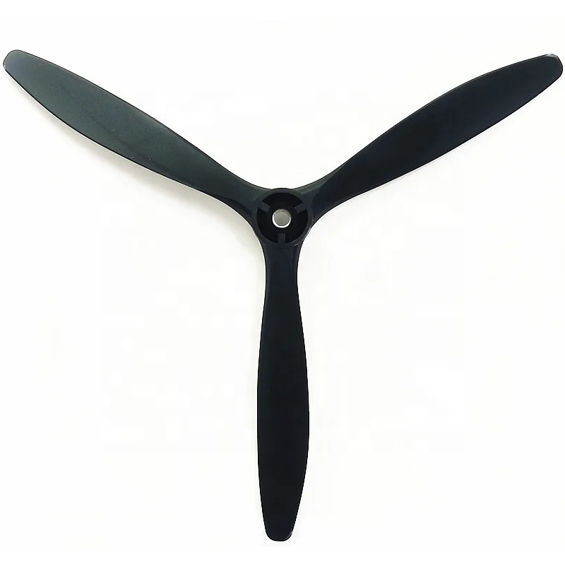 5PCS 1380 13X8 3-Blade 8mm CNC Metal Propeller Dengan Lubang Paddle Penguat M8 Untuk Bagian Pesawat Mesin Listrik RC