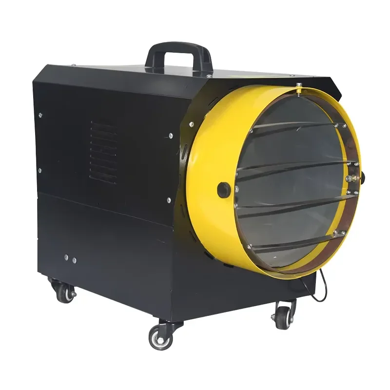 Adjustable Temperature and air Flow Air Heater Industrial Aquaculture Portable Fan Heaters with Defects (smoked) in Stock