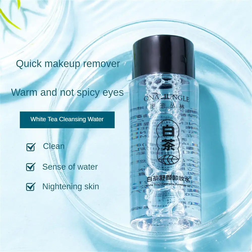 Beauty And Health Female Gentle And Moisturizing Easy To Use Skin Care Makeup Remover Cosmetic White Tea Makeup Remo 50ml Major