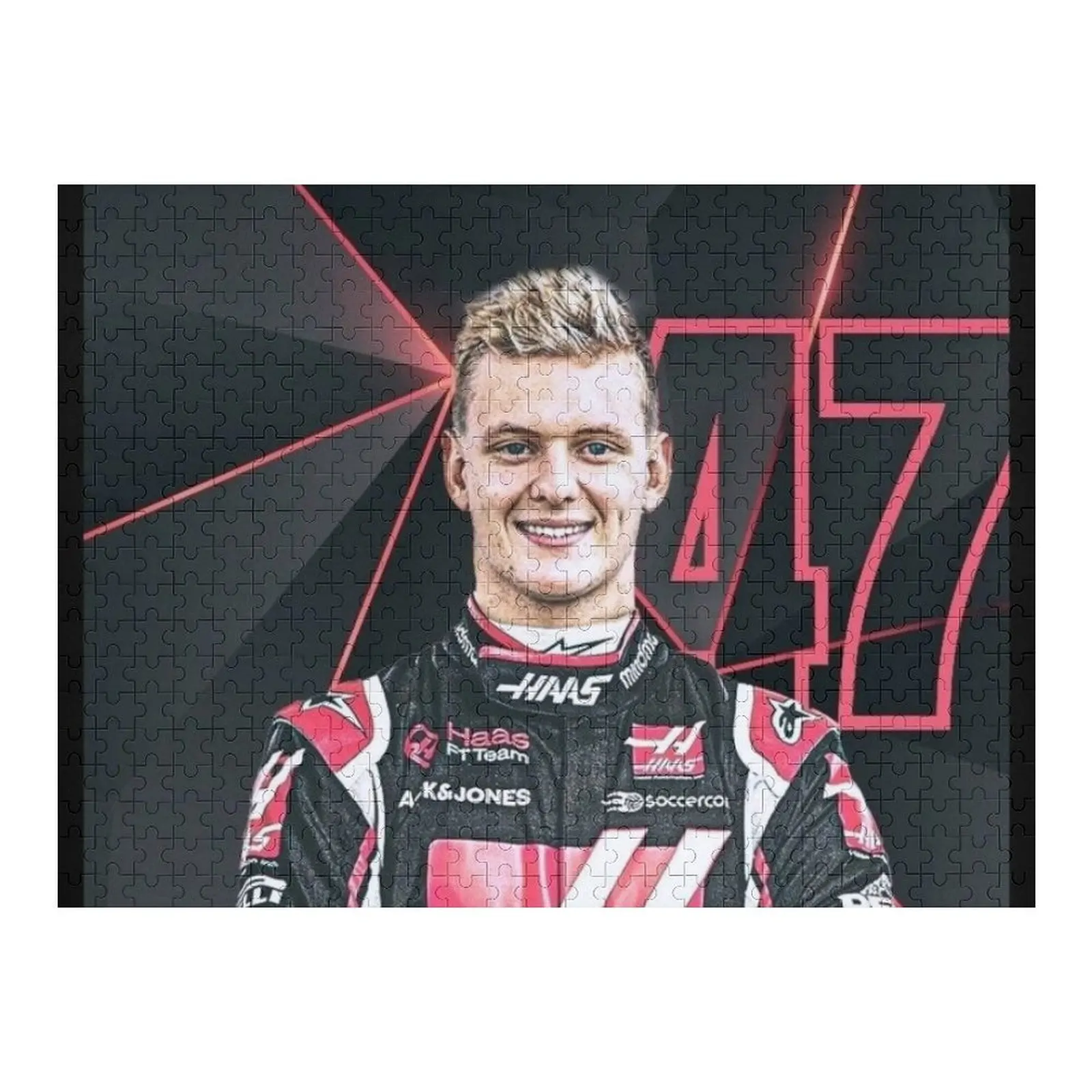 

mick schumacher Jigsaw Puzzle Personalized Gift Ideas Custom Jigsaw Puzzle