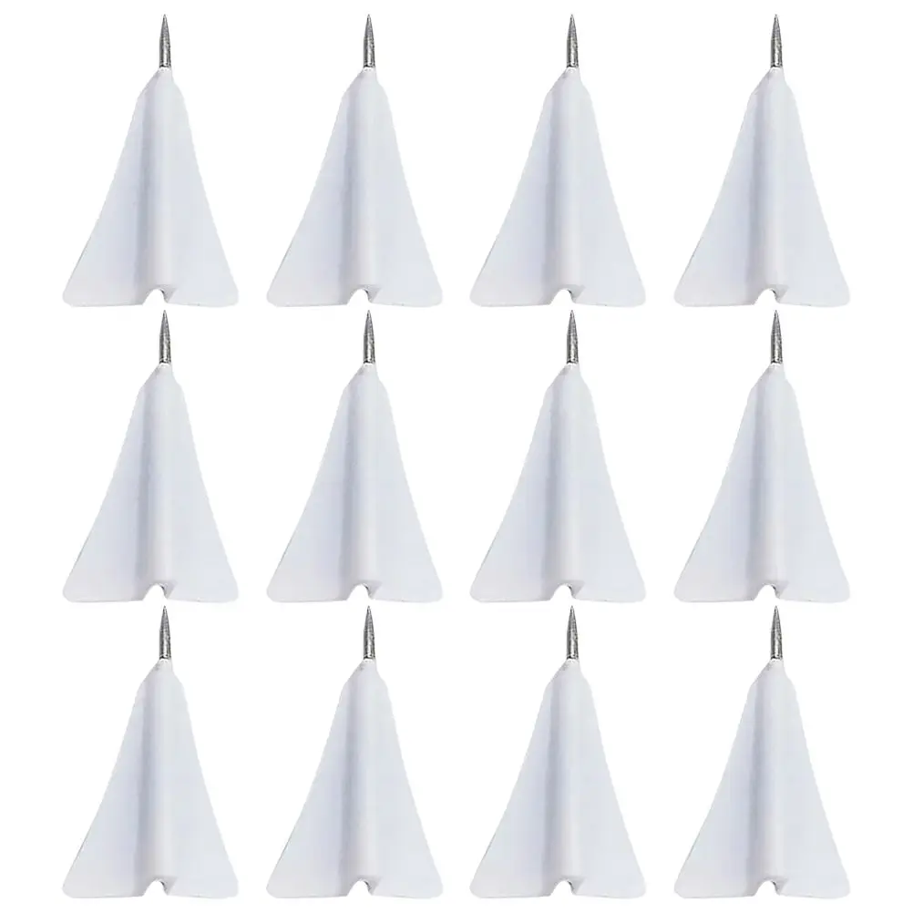 12 Pcs Paper Airplane Thumbtacks Premium Material Creative Design Delicate Pins Bulletin Boards Cork Strips Map Markers Daily