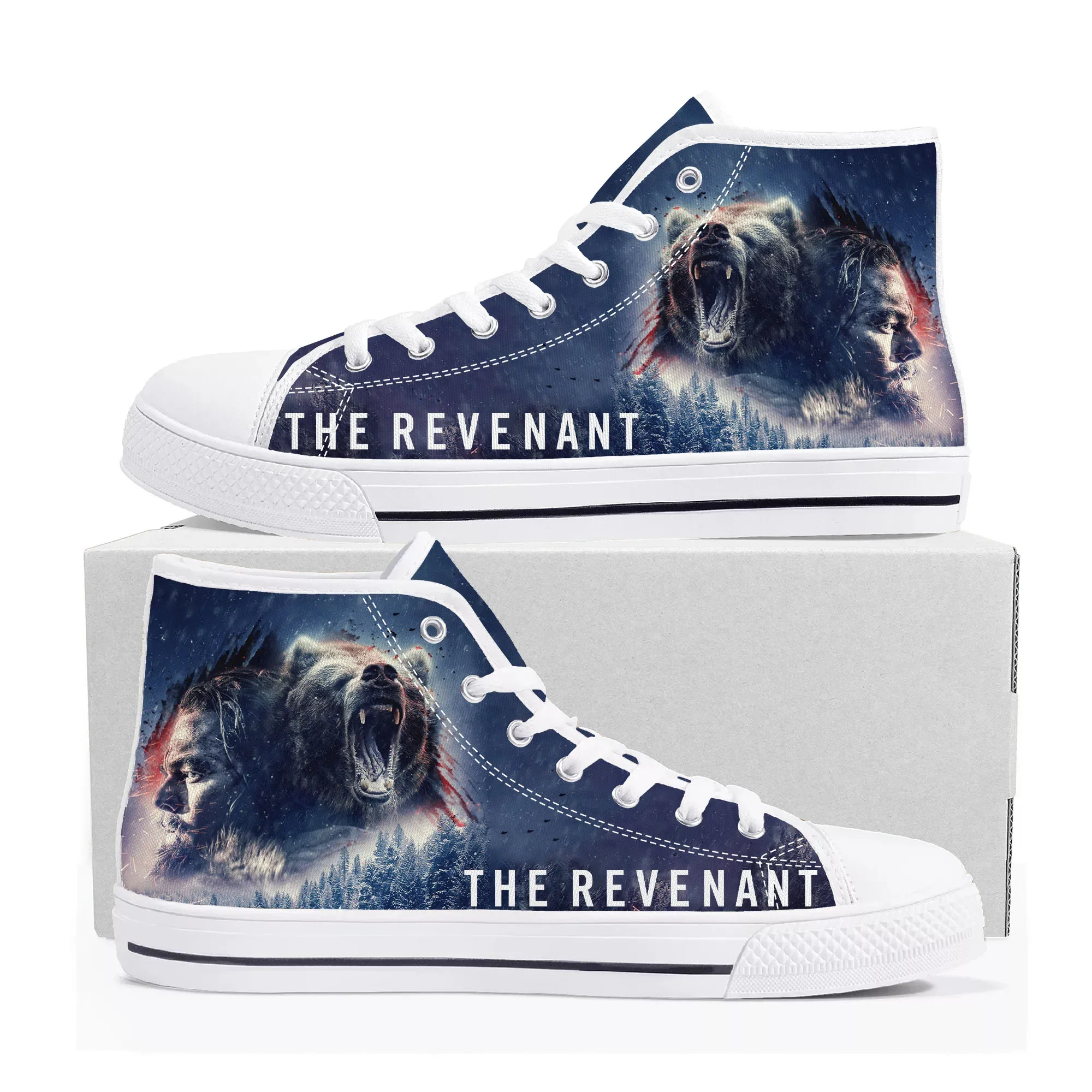 Revenant High Top Sneakers Mens Womens Teenager High Quality Leonardo DiCaprio Canvas Sneaker couple Casual Shoe Customize Shoes