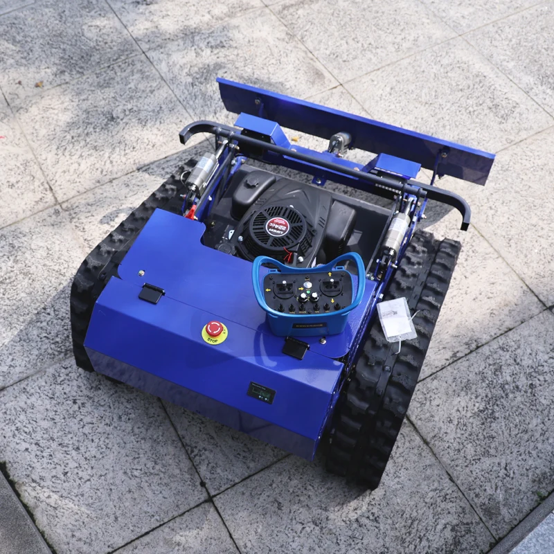 Customised Leading the Industry Remote Control Lawn Mower Robot Lawn Mower Zero Turn Rc Garden Mower with Snow Plow
