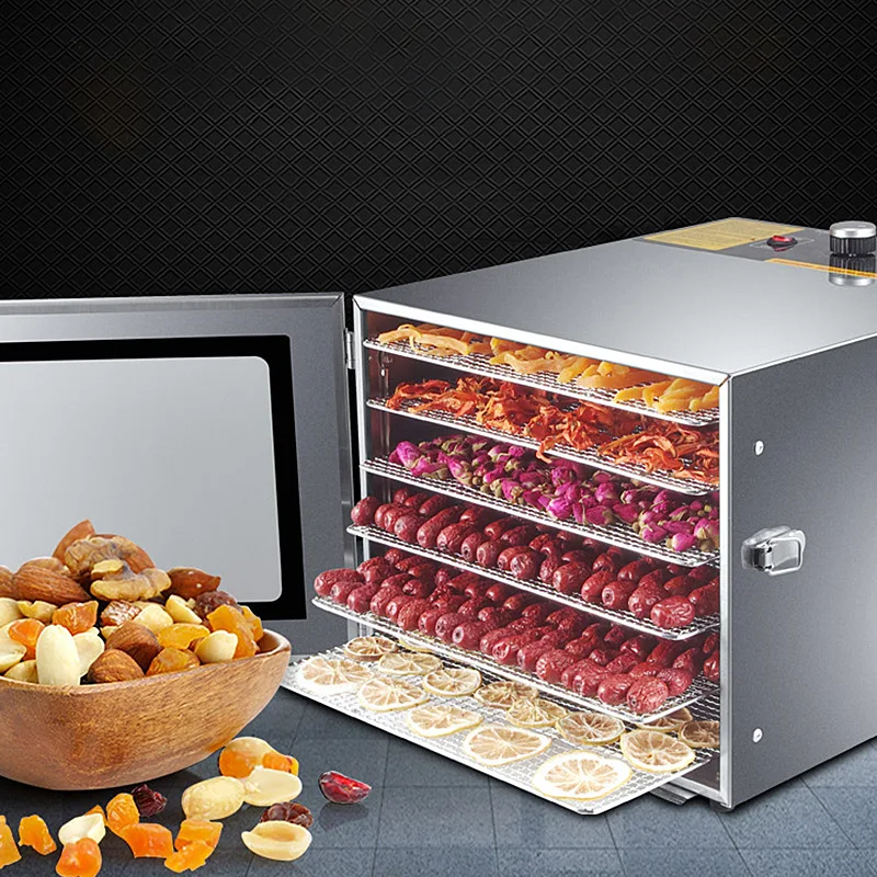 Commercial Fruit Dryer Vegetable Dehydrator Fruit Machine Pet Soybean Beef Jerky deshidratador de alimentos y frutas