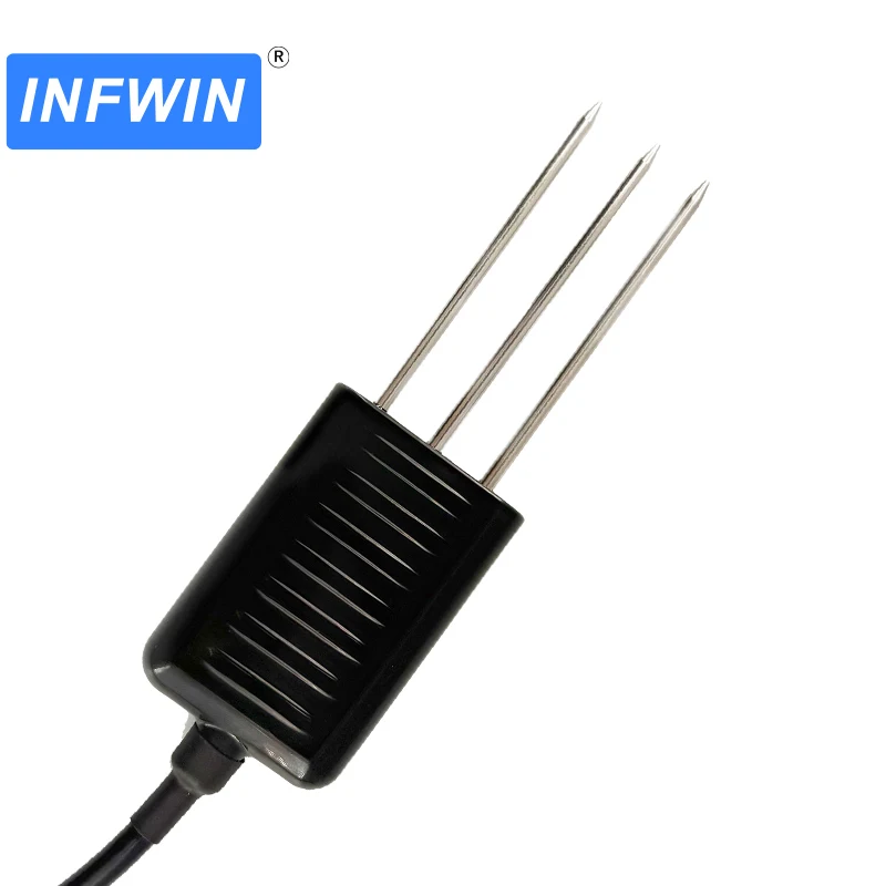 Sensor EC de temperatura de humedad del suelo, MEC10
