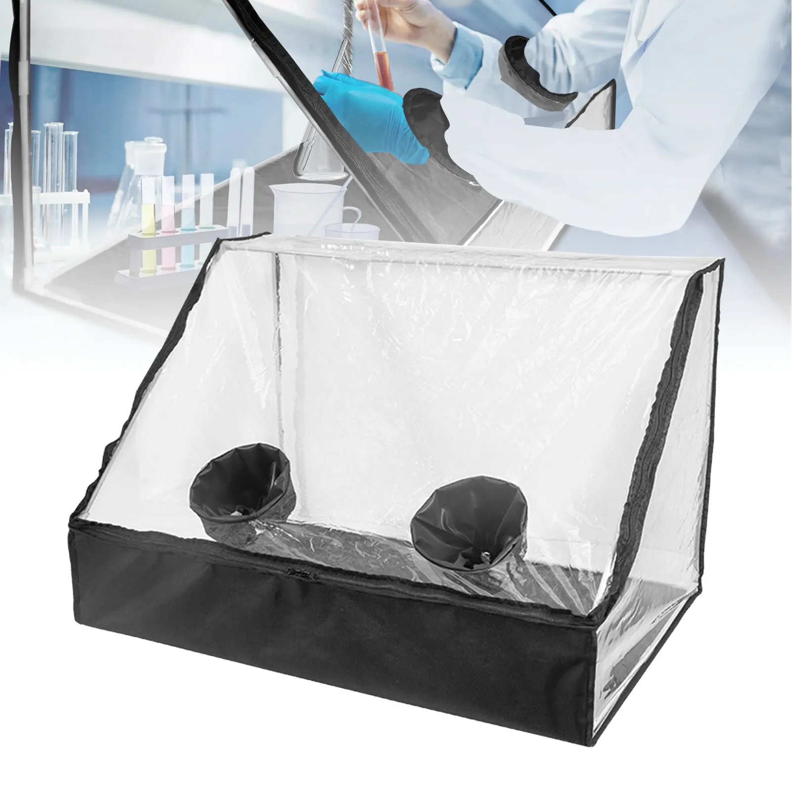 Caja de observación de setas, Kit de caja de aire, bolsa para plantar setas, tienda de campaña, aislamiento a prueba de agua, capó de humos para crecimiento de micología