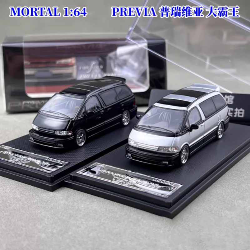 

MORTAL литой под давлением масштаб 1:64 PREVIA сплав имитация модели автомобиля коллекция орнамент праздничный подарок игрушка статический дисплей