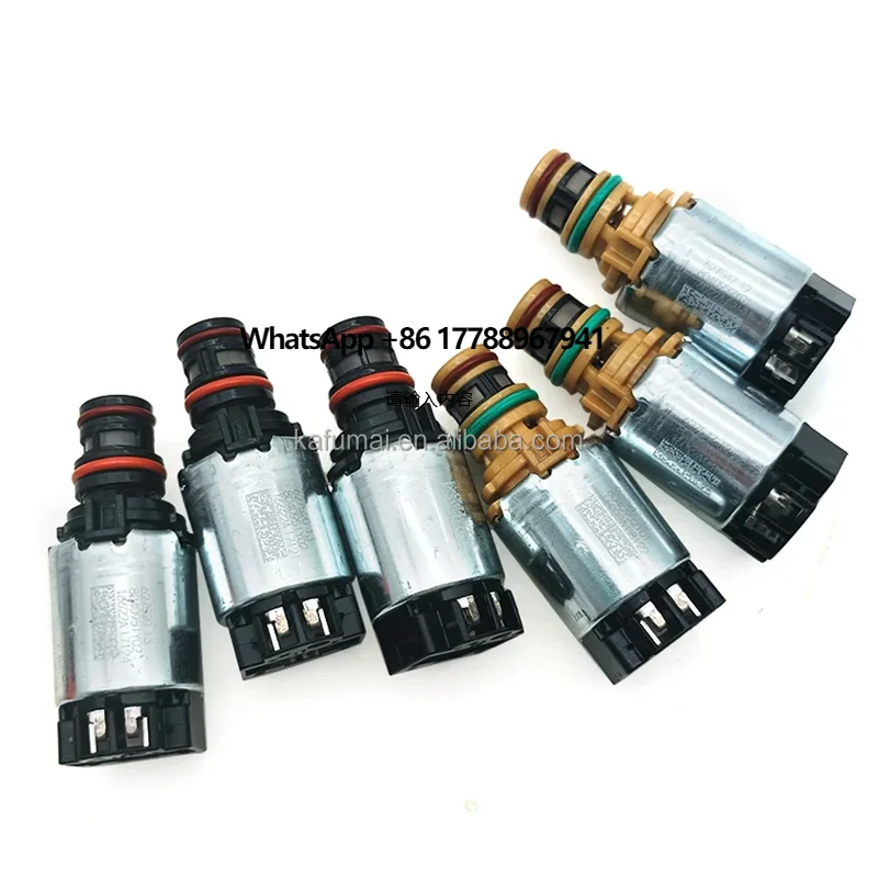 

6T40 6T30 6T45 6T50 Auto Transmission Solenoids Kit for Chevrolet Cruze Malibu Captiva Buick 6T30E 6T40E 6T45E 6T50E