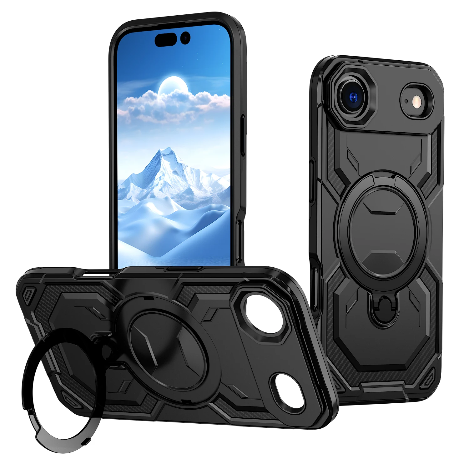 Funda De Armadura Fuerte A Prueba De Golpes Para Iphone 17 Air 16 Pro Max 15 14 Plus 13 12 Pro Iphone17 Iphone15 Iphone16 Iphone14