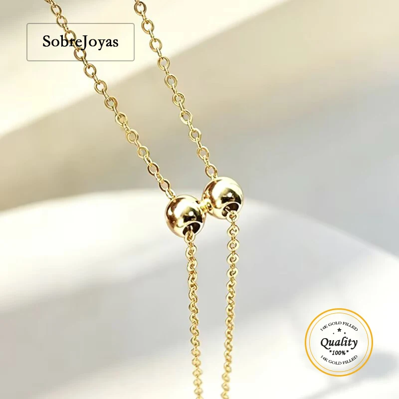 14K Gold Filled Double Row Spacer Beads 3MM/4MM with Silicone Insert DIY Jewelry Making Accessories for Crafting