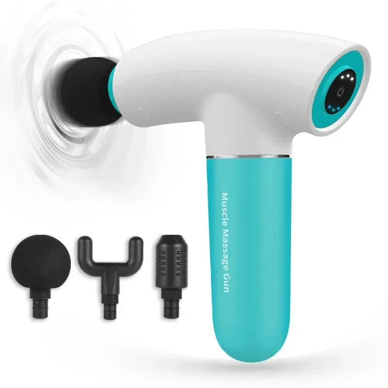 2025 5 مسدس تدليك عميق كهربائي، مسدس تدليك عضلات، مسدس لمس للرقبة، مسدس فآسيا صغير للتدليك