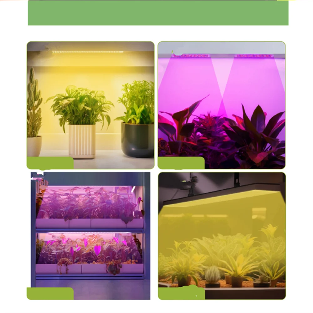 1 pçs novo 5v usb led planta crescimento luz mudas luz em vaso tempo de escurecimento inteligente espectro completo